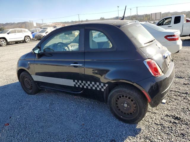 3C3CFFAR1CT385124 - 2012 FIAT 500 POP BLACK photo 2