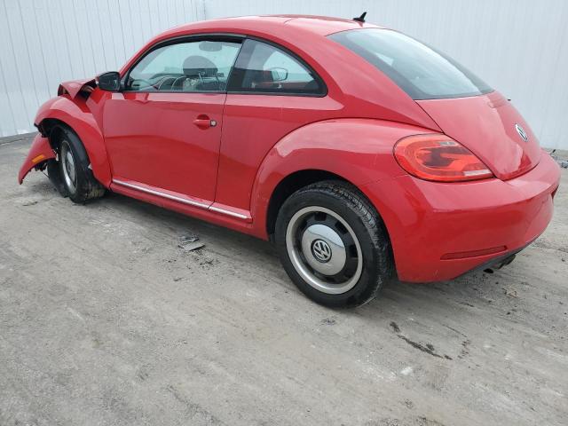 3VWJX7AT5DM602295 - 2013 VOLKSWAGEN BEETLE RED photo 2