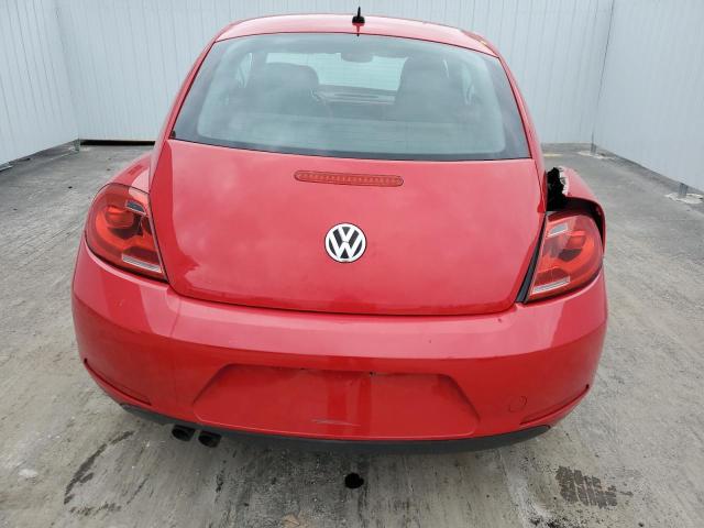 3VWJX7AT5DM602295 - 2013 VOLKSWAGEN BEETLE RED photo 6