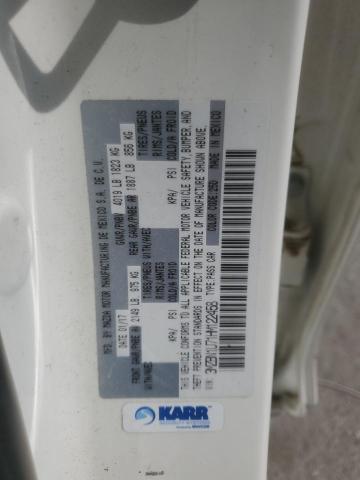 3MZBN1U71HM122458 - 2017 MAZDA 3 SPORT WHITE photo 12