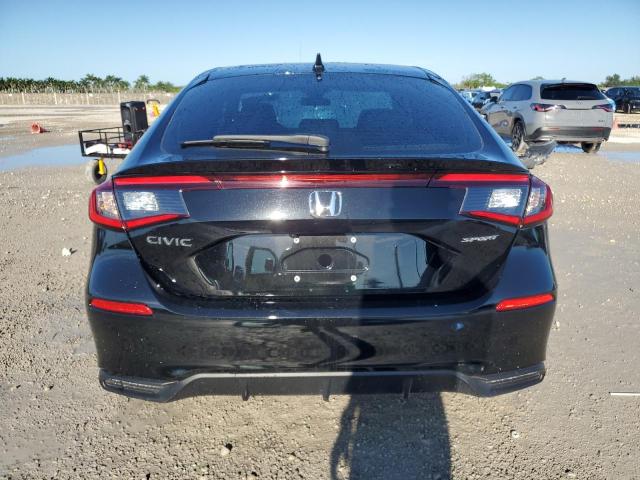 19XFL2H89SE001634 - 2025 HONDA CIVIC SPORT BLACK photo 6