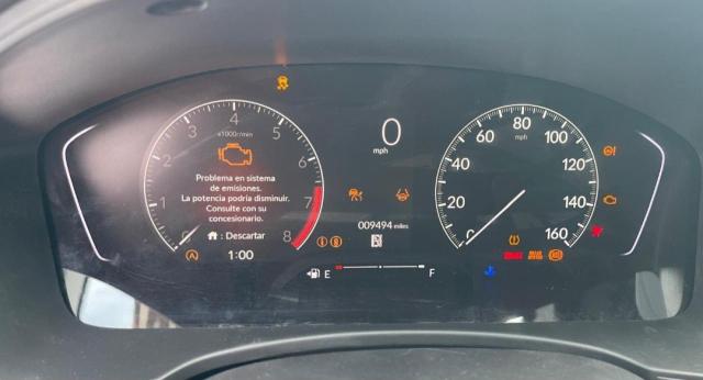 19XFL2H89SE001634 - 2025 HONDA CIVIC SPORT BLACK photo 9