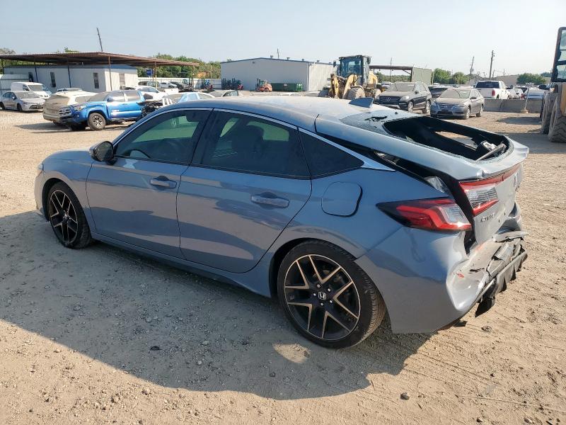 19XFL1H8XNE013063 - 2022 HONDA CIVIC SPORT TOURING BLUE photo 2