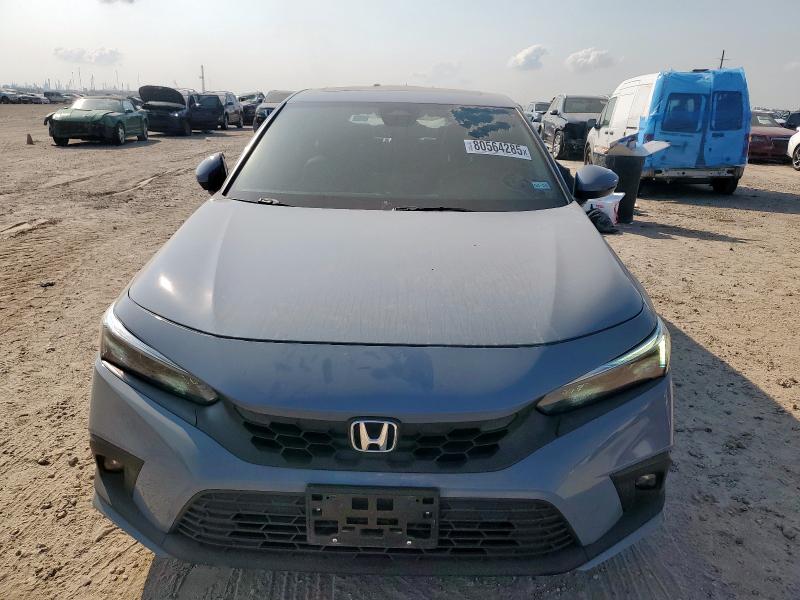 19XFL1H8XNE013063 - 2022 HONDA CIVIC SPORT TOURING BLUE photo 5