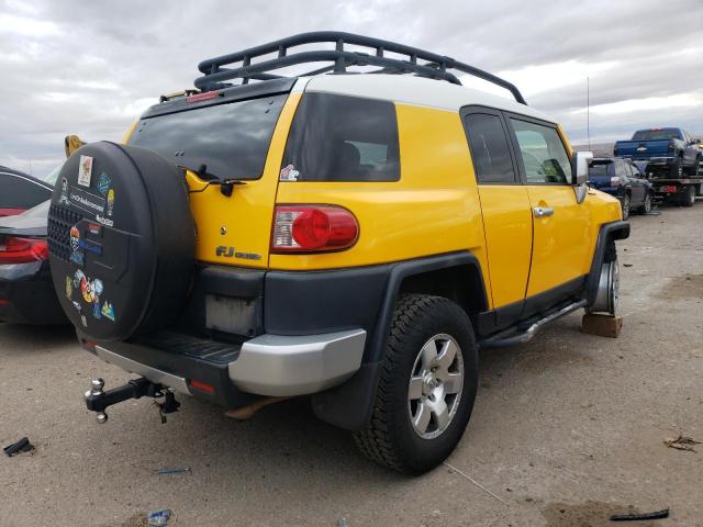 JTEBU11F270073043 - 2007 TOYOTA FJ CRUISER YELLOW photo 3