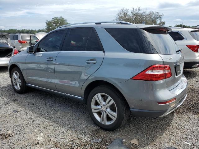4JGDA5JB3FA617287 - 2015 MERCEDES-BENZ ML 350 SILVER photo 2