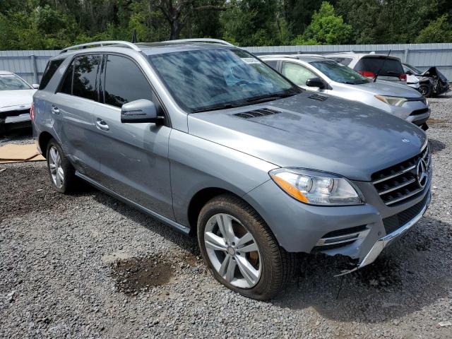 4JGDA5JB3FA617287 - 2015 MERCEDES-BENZ ML 350 SILVER photo 4