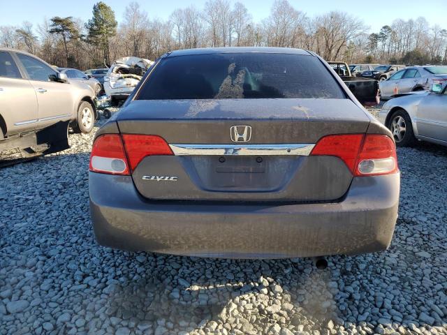 2HGFA1F52AH572220 - 2010 HONDA CIVIC LX BROWN photo 6