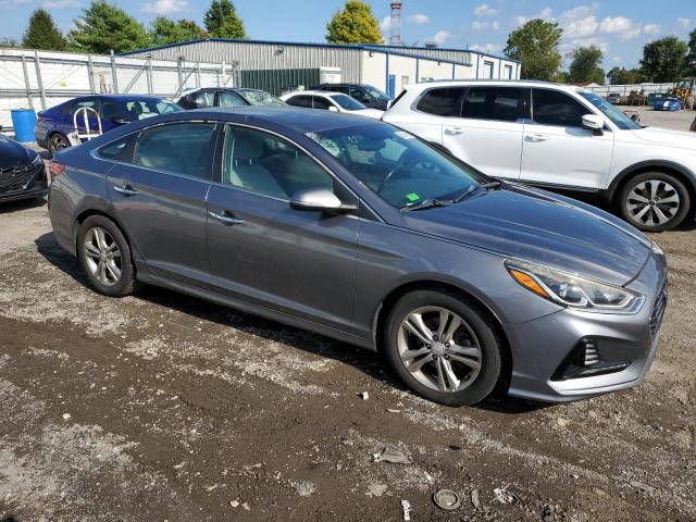 5NPE34AF5JH632441 - 2018 HYUNDAI SONATA SPORT GRAY photo 4