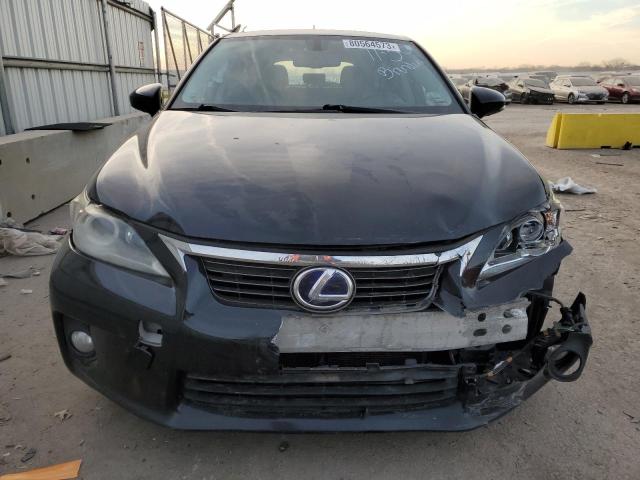 JTHKD5BH9C2061223 - 2012 LEXUS CT 200 BLACK photo 5