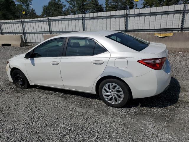 5YFBURHE6KP898856 - 2019 TOYOTA COROLLA L WHITE photo 2