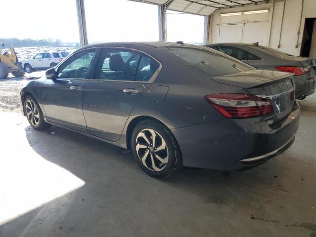 1HGCR2F84HA042576 - 2017 HONDA ACCORD EXL GRAY photo 2