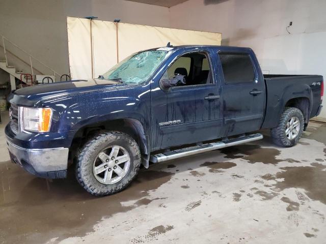 3GTP2VE33BG255572 - 2011 GMC SIERRA K1500 SLE BLUE photo 1