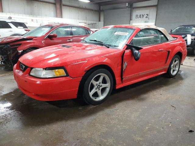 1FAFP4444YF244128 - 2000 FORD MUSTANG RED photo 1