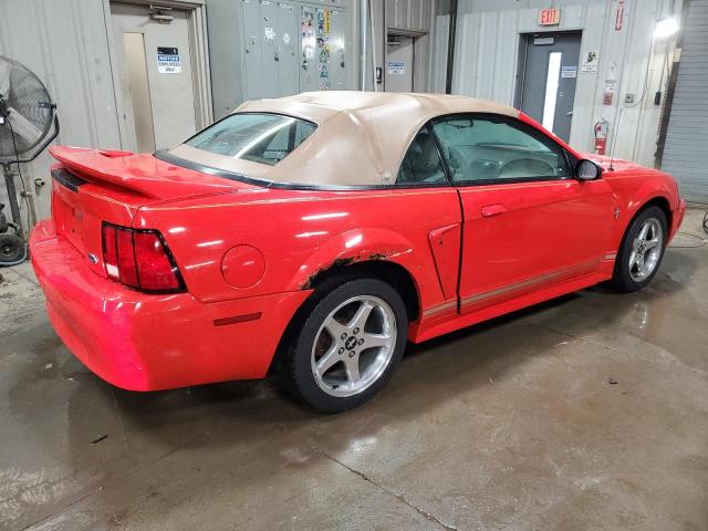 1FAFP4444YF244128 - 2000 FORD MUSTANG RED photo 3