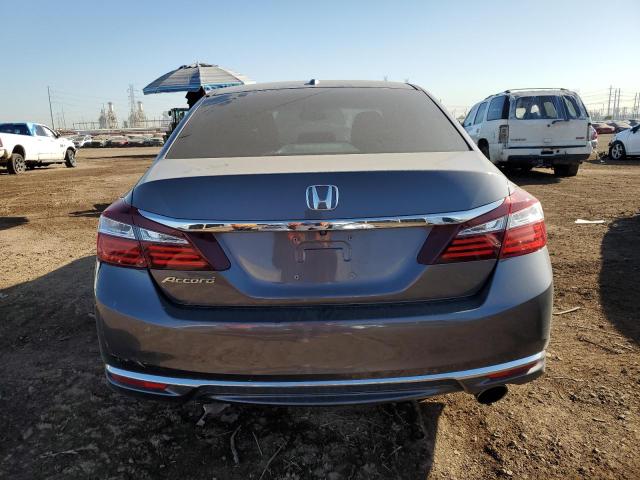 1HGCR2F78HA044421 - 2017 HONDA ACCORD EX GRAY photo 6