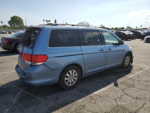 5FNRL38408B026747 - 2008 HONDA ODYSSEY EX BLUE photo 3