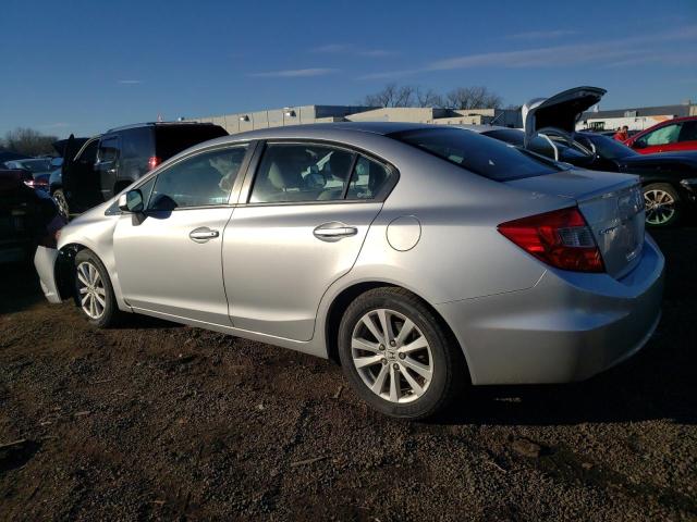 2HGFB2F87CH320057 - 2012 HONDA CIVIC EX SILVER photo 2