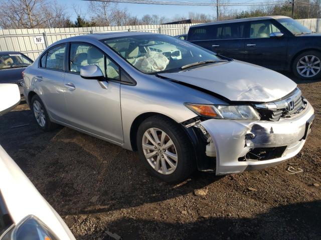 2HGFB2F87CH320057 - 2012 HONDA CIVIC EX SILVER photo 4