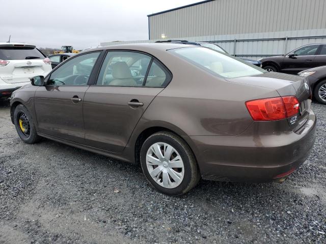 3VWDZ7AJ5BM347120 - 2011 VOLKSWAGEN JETTA SE BROWN photo 2