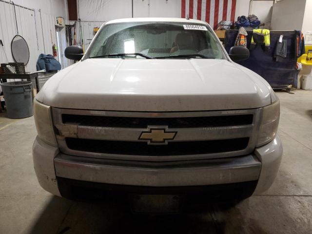 1GCEK19J88E163673 - 2008 CHEVROLET SILVERADO K1500 WHITE photo 5