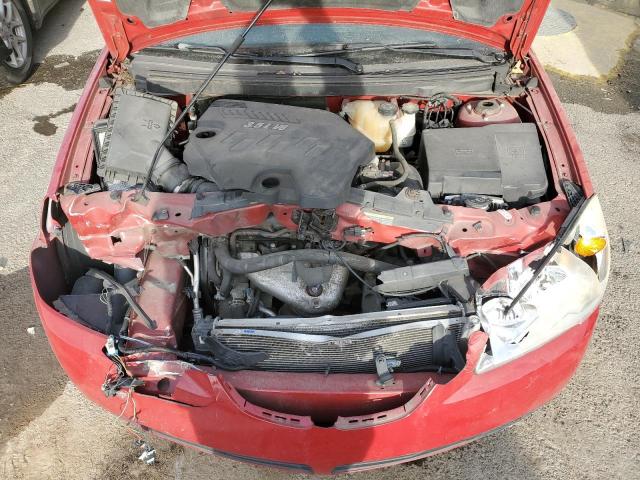 1G2ZG58N074181009 - 2007 PONTIAC G6 BASE RED photo 11