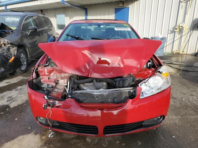 1G2ZG58N074181009 - 2007 PONTIAC G6 BASE RED photo 5