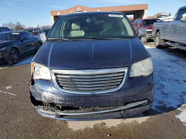 2C4RC1CG0DR571710 - 2013 CHRYSLER TOWN & COU TOURING L BLUE photo 5