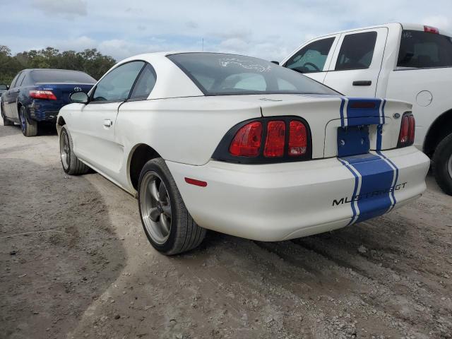 1FAFP42X1WF129660 - 1998 FORD MUSTANG GT WHITE photo 2