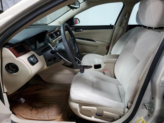 2G1WB57N891154081 - 2009 CHEVROLET IMPALA LS BEIGE photo 7