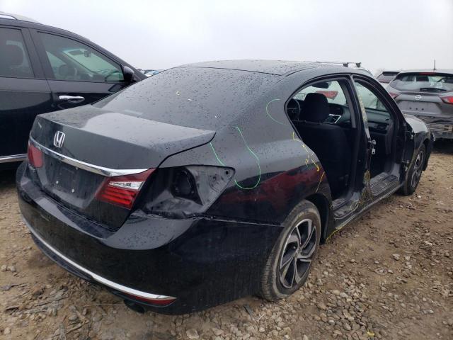 1HGCR2F33GA103774 - 2016 HONDA ACCORD LX BLACK photo 3