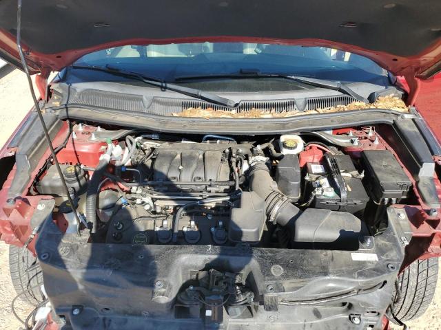 1FM5K7F81JGC81753 - 2018 FORD EXPLORER LIMITED წითელი ფოტო 12