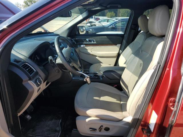 1FM5K7F81JGC81753 - 2018 FORD EXPLORER LIMITED წითელი ფოტო 7