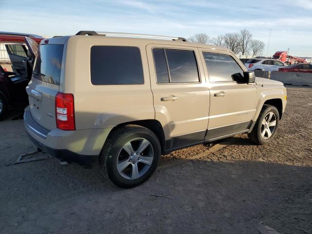 1C4NJRFB9GD767963 - 2016 JEEP PATRIOT LATITUDE BEIGE photo 3