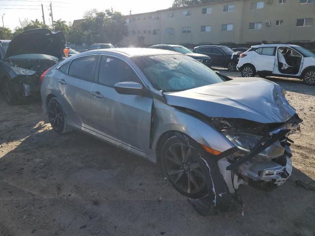 2HGFC2F85MH508879 - 2021 HONDA CIVIC SPORT 银色 照片 4