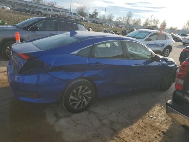 19XFC2F73JE013867 - 2018 HONDA CIVIC EX BLUE photo 3