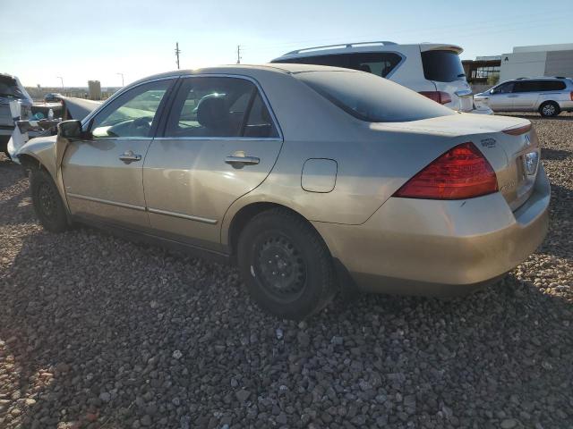 1HGCM56477A027596 - 2007 HONDA ACCORD LX TAN photo 2