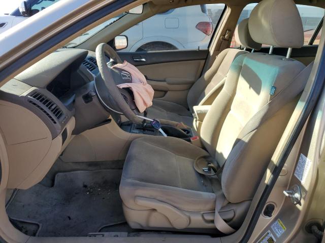 1HGCM56477A027596 - 2007 HONDA ACCORD LX TAN photo 7