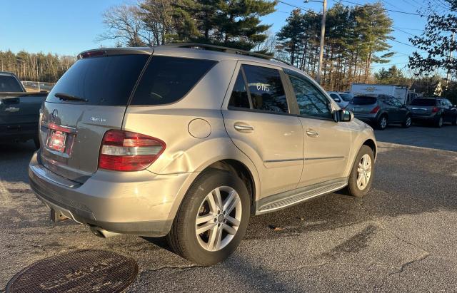 4JGBB22EX8A396205 - 2008 MERCEDES-BENZ ML 320 CDI BEIGE photo 4