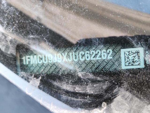 1FMCU9J9XJUC62262 - 2018 FORD ESCAPE TITANIUM Ağ foto 13