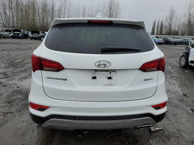 5NMZT3LB7HH043906 - 2017 HYUNDAI SANTA FE S WHITE photo 6