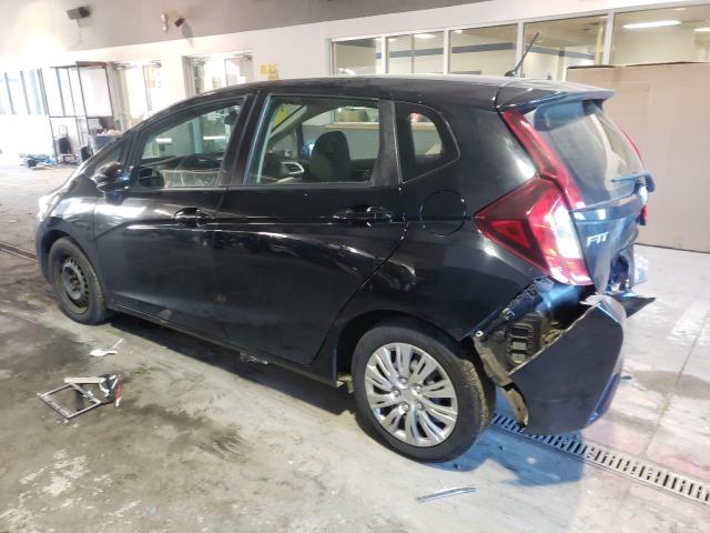 JHMGK5H50GX004880 - 2016 HONDA FIT LX BLACK photo 2