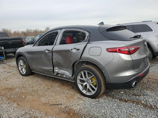 ZASPAKBN9K7C30881 - 2019 ALFA ROMEO STELVIO TI Сұр фото 2