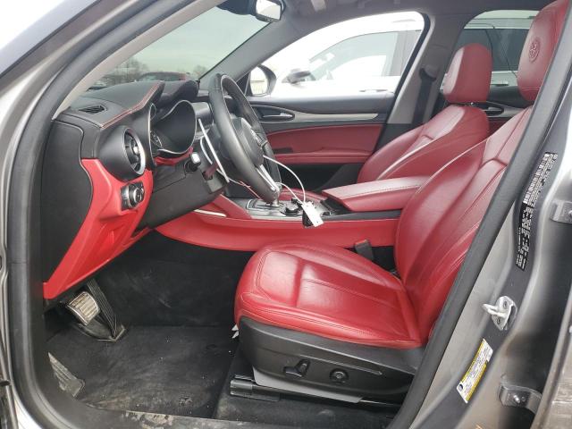 ZASPAKBN9K7C30881 - 2019 ALFA ROMEO STELVIO TI Сұр фото 7