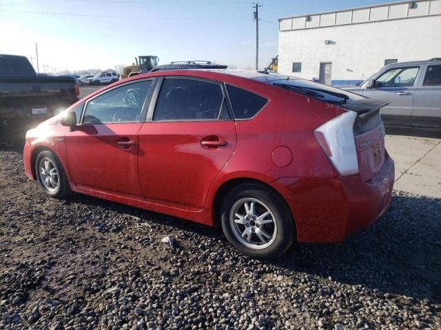 JTDKN3DU0B1439740 - 2011 TOYOTA PRIUS RED photo 2