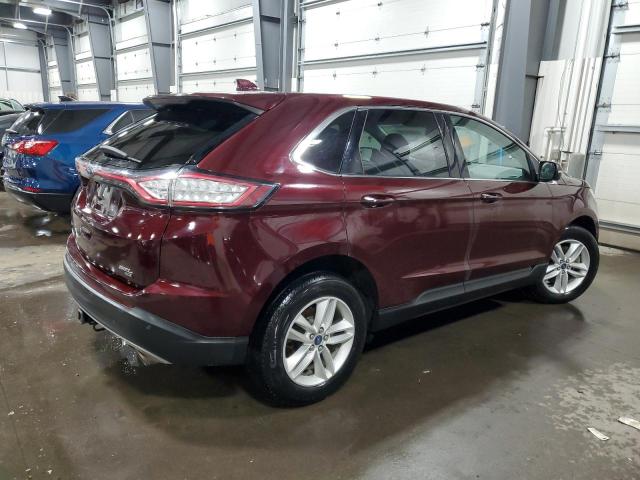 2FMPK4J88JBC60694 - 2018 FORD EDGE SEL MAROON photo 3