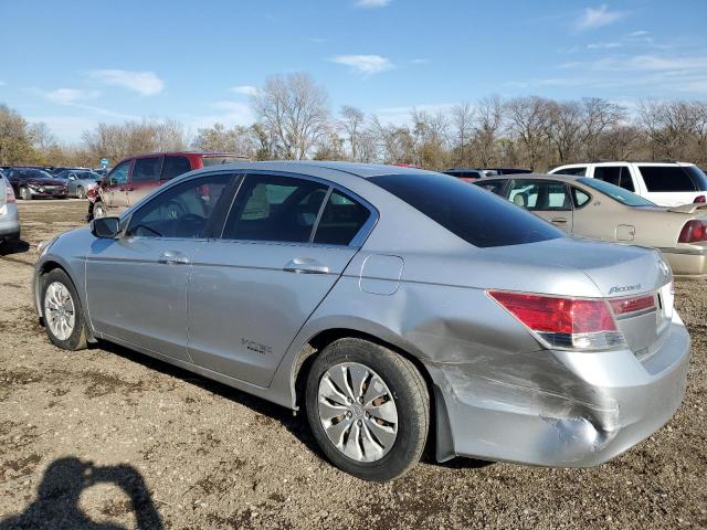 1HGCP2F36CA001630 - 2012 HONDA ACCORD LX SILVER photo 2