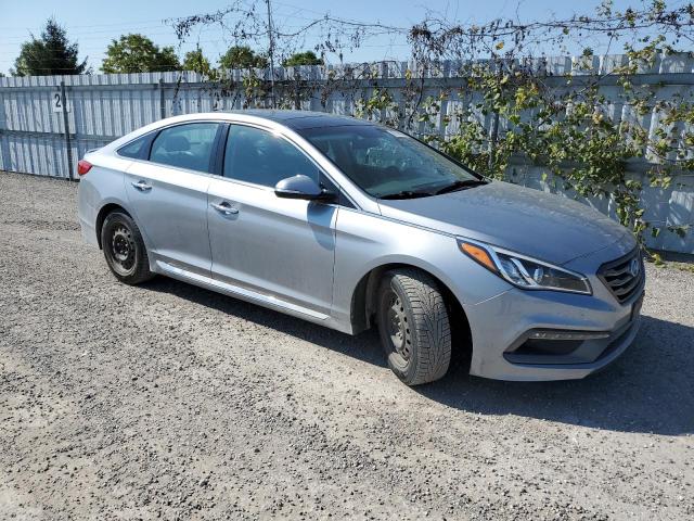 5NPE34AF0GH416103 - 2016 HYUNDAI SONATA SPORT GRAY photo 4