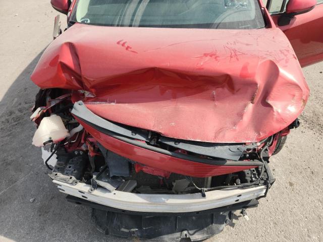 5YFEPMAE3MP165264 - 2021 TOYOTA COROLLA LE RED photo 11