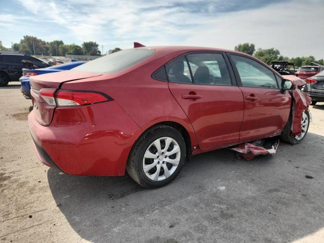 5YFEPMAE3MP165264 - 2021 TOYOTA COROLLA LE RED photo 3